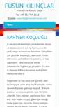 Mobile Screenshot of fusunkilinclar.com